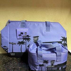 Purple Insulated Bag Set